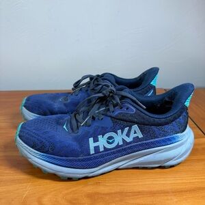 Hoka Challenger ATR 7 Women’s Running Shoes Blue 7.5B NO INSOLES